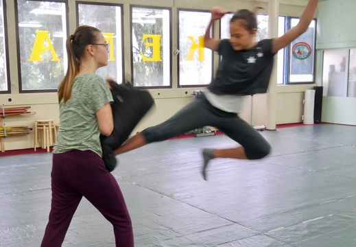 2018 Feriensportwoche Mädchen Kung Fu 15.-19. Oktober Oerlikon