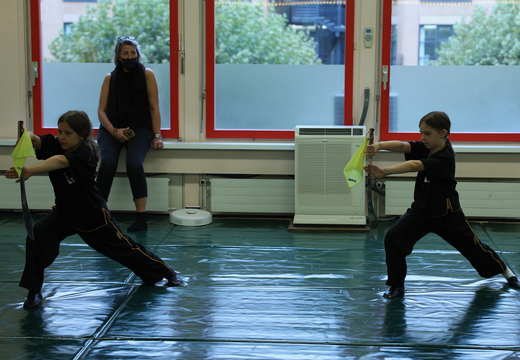 2020 Herbst Kinder Kung Fu Prüfung in Zürich Altstetten 