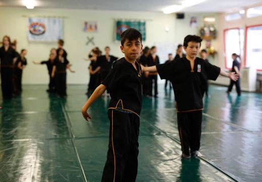 2021 Frühling Zürich Kinder Kung Fu Prüfung