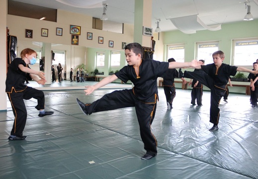 SKEMA Kinder Kung Fu 1. Prüfung Bern Frühling 2021