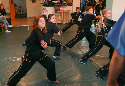 2023 Herbst Kinder Kung Fu 3. - 7. Prüfung Bern
